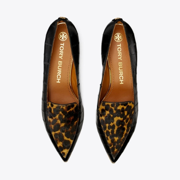 NIB Tory Burch Lila 20mm Eel Leather Loafer size 10.5 - Picture 3 of 13